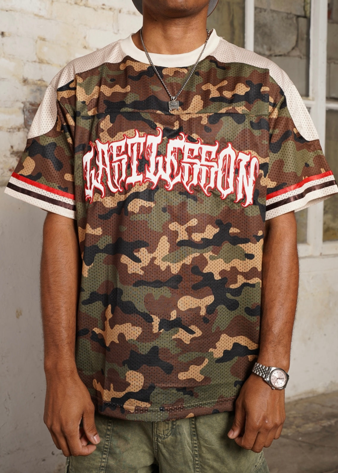 Camo Mesh Jersey