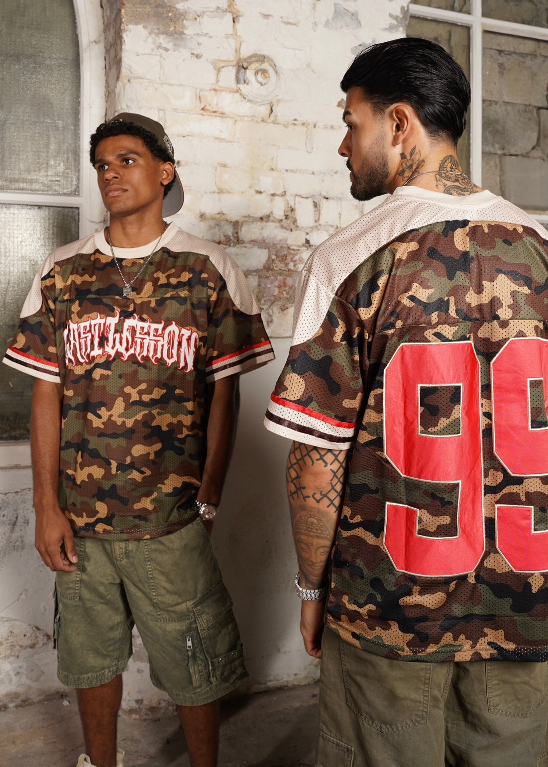 Camo Mesh Jersey