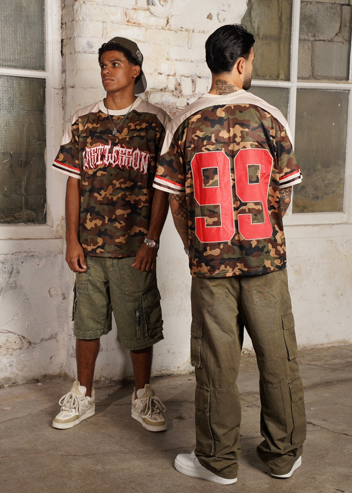 Camo Mesh Jersey